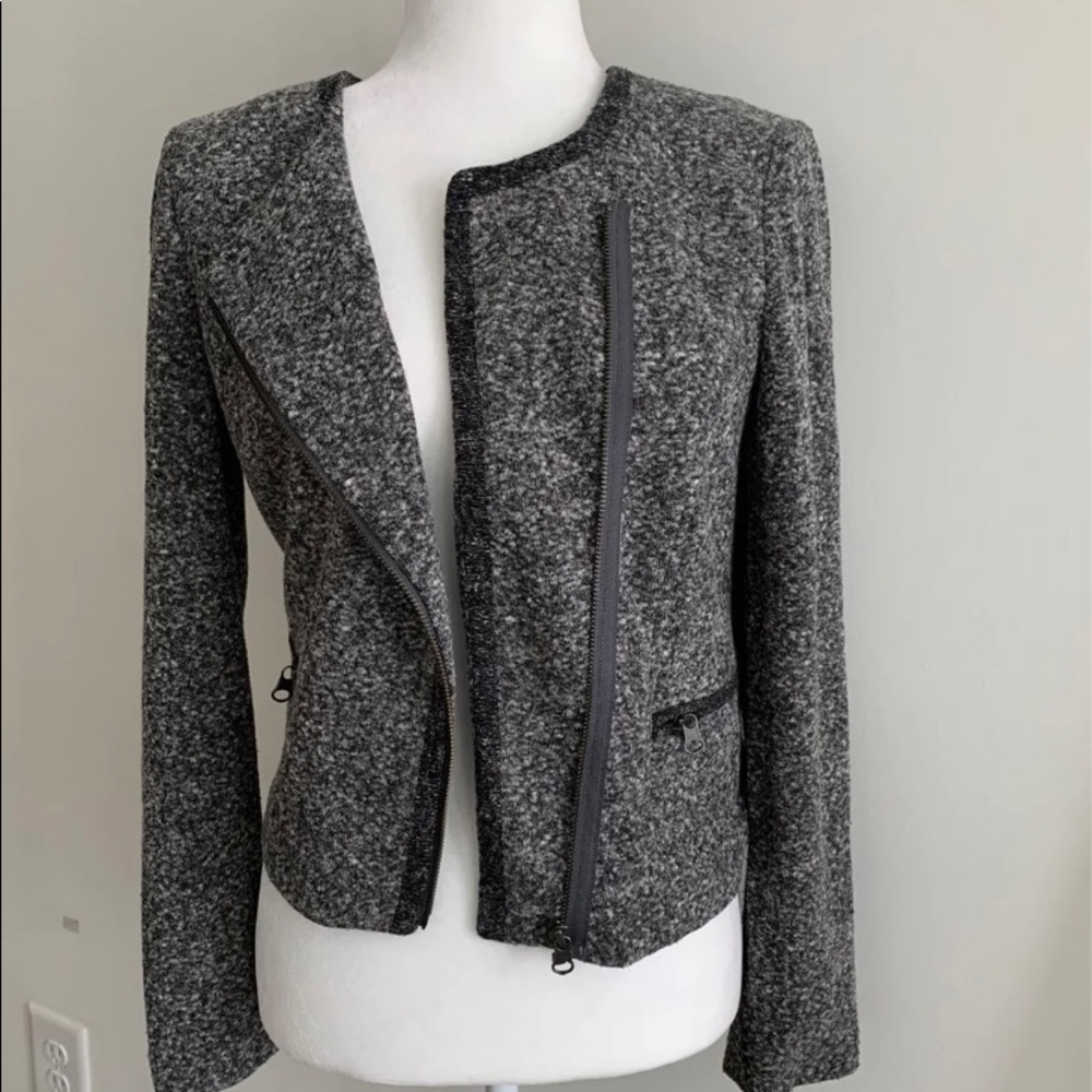 Ann Taylor Loft Moto Style Jacket